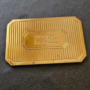 Vintage NORELL hand mirror